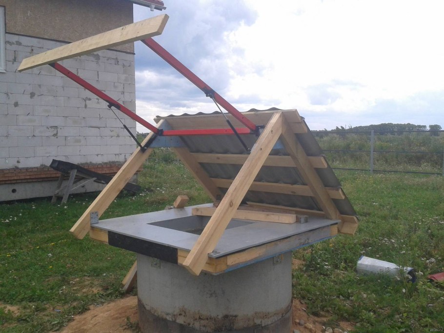 Домик для колодца