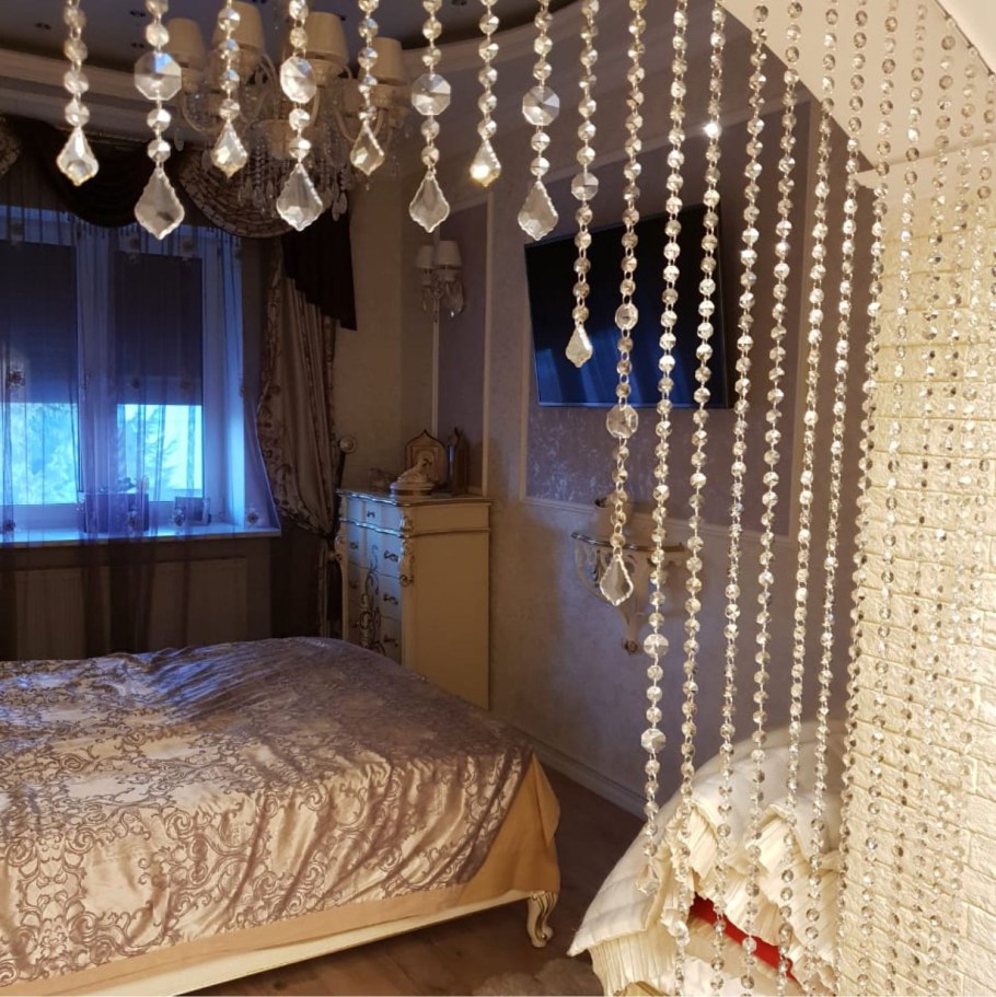 Шторы из стеклянных бусин