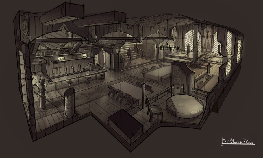 Концепт арты комнат