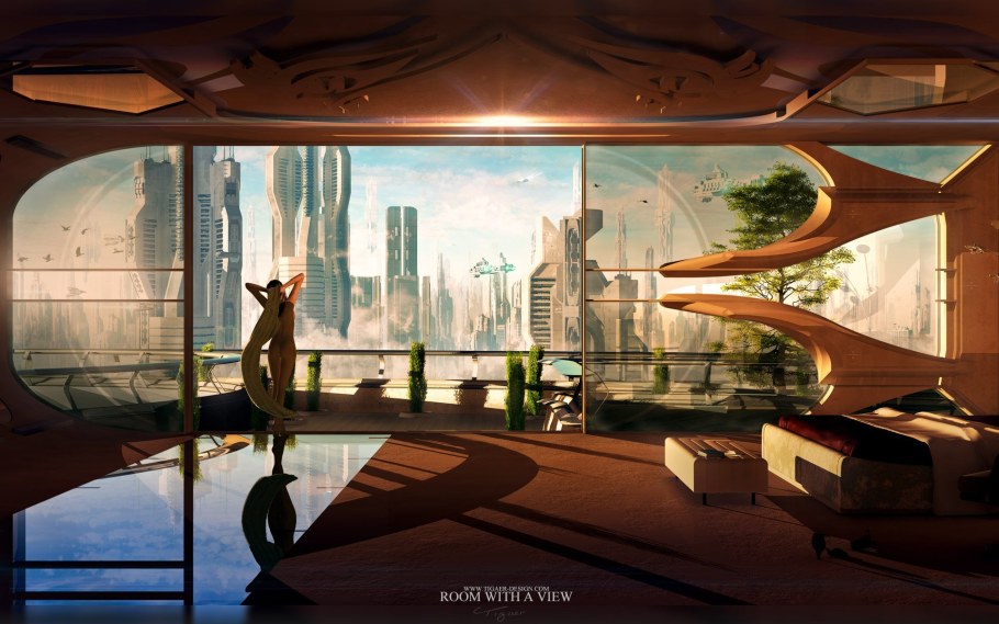 Нео футуризм в архитектуре город будущего