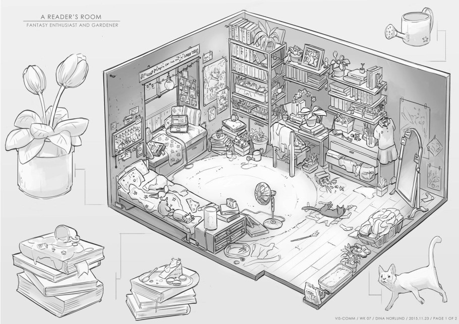 Концепт арты комнат