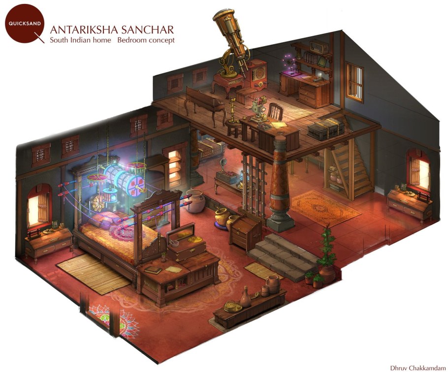 Фэнтези дом внутри