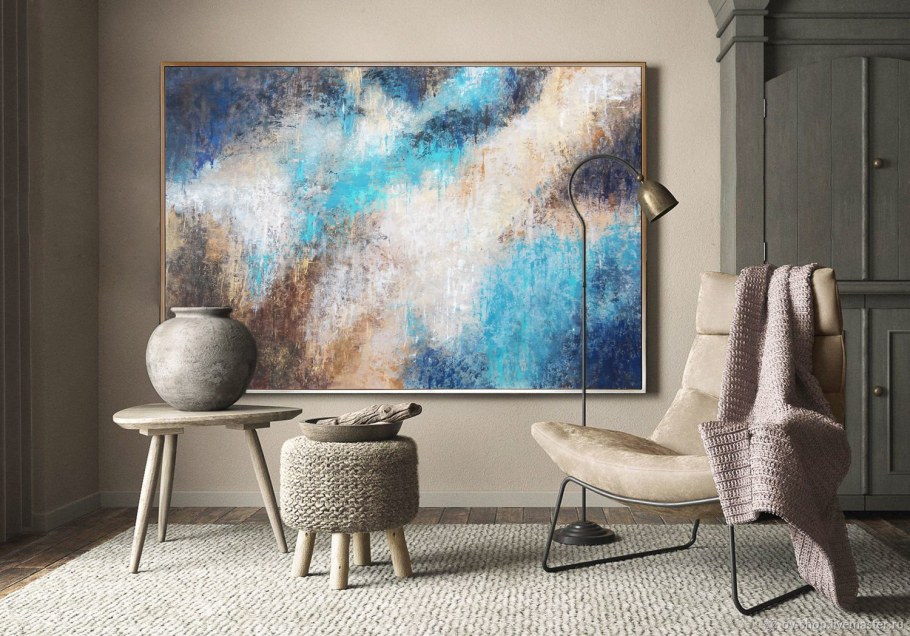 Современная живопись в интерьере