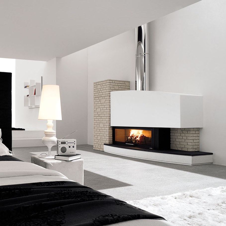 Современный камин