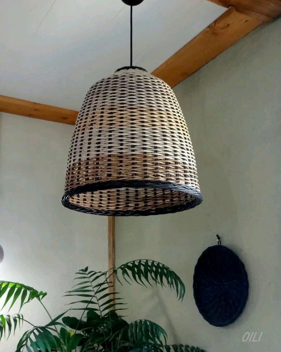 Абажур плетеный Япония