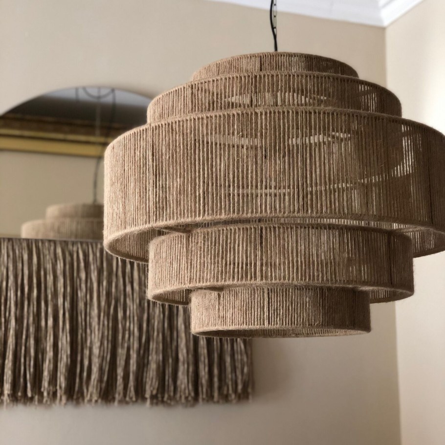 Плетеные светильники