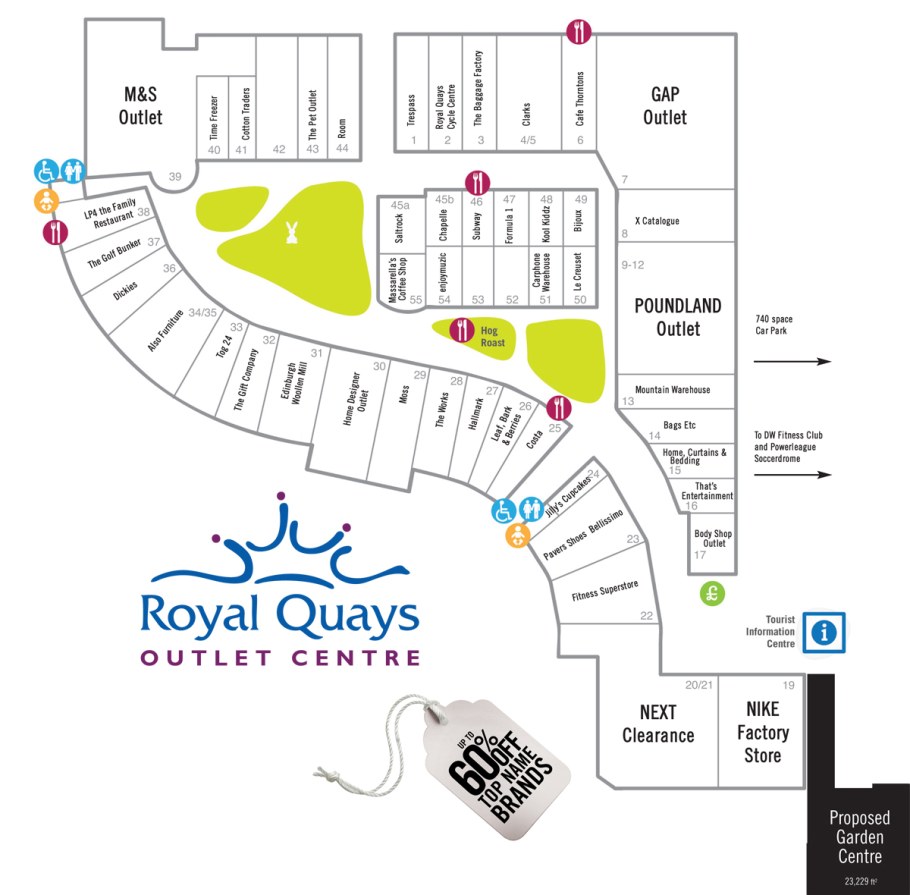 Аутлет новая Рига схема магазинов