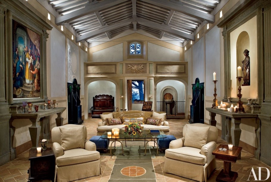 Комната в итальянском стиле