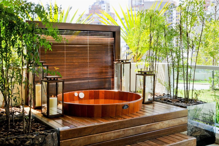 Японская баня офуро