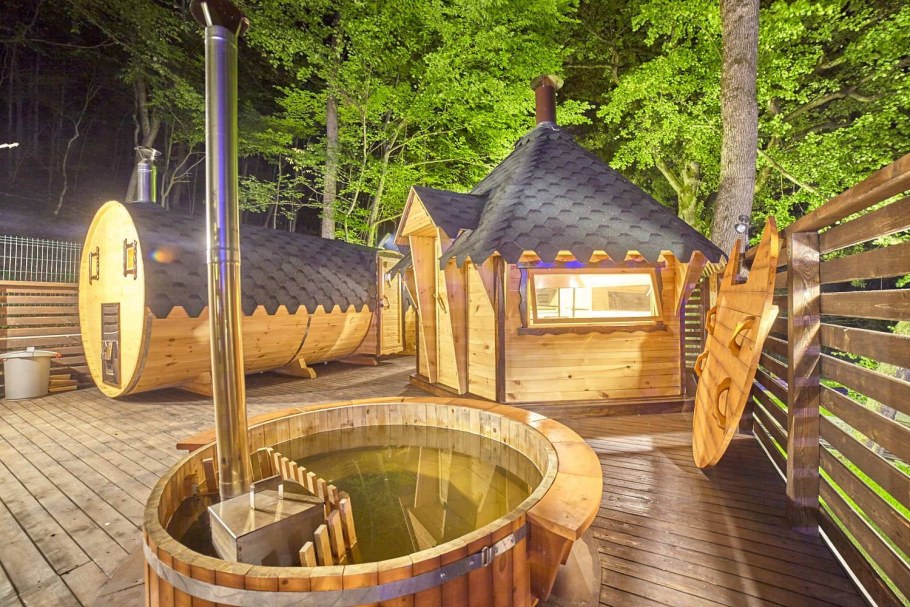 Баня бочка фурако комплекс