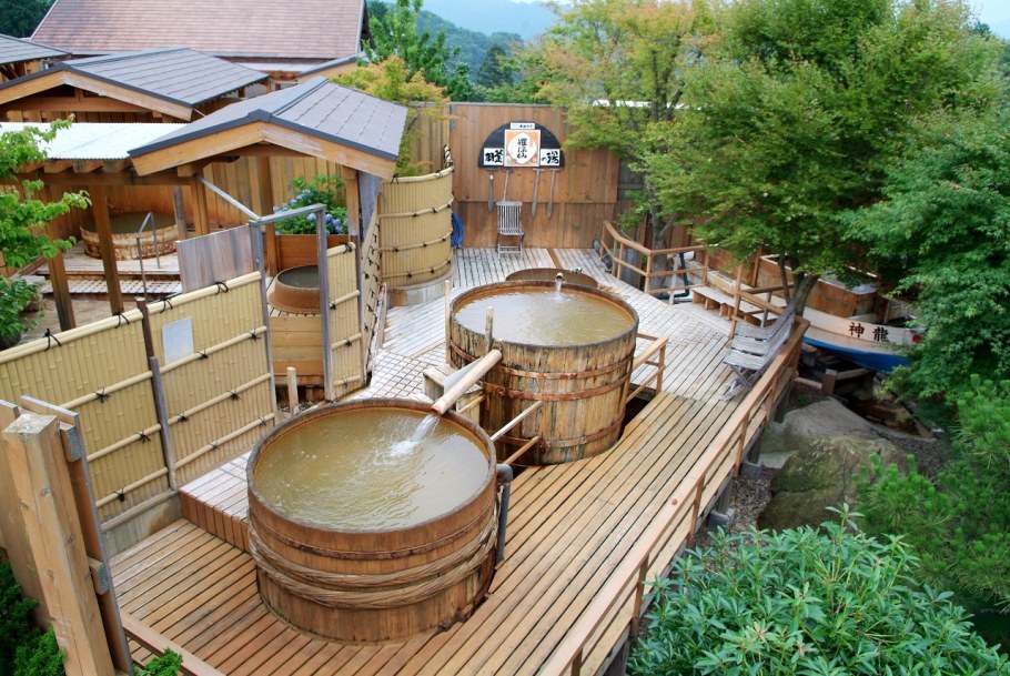 Бани онсен Япония