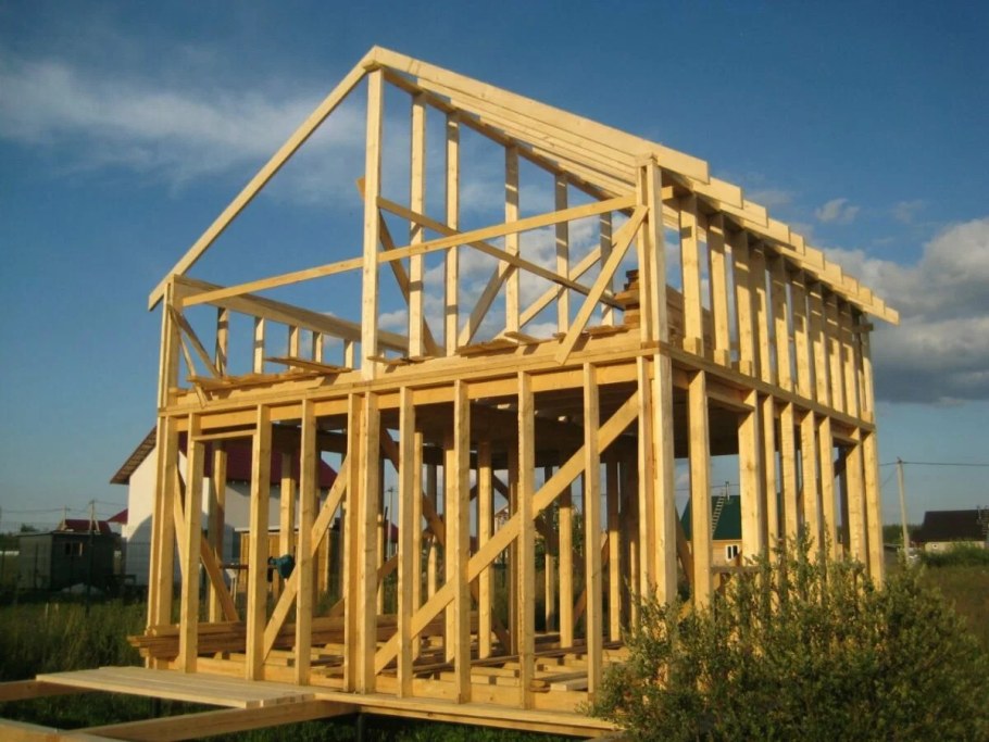 Строим каркасный домик