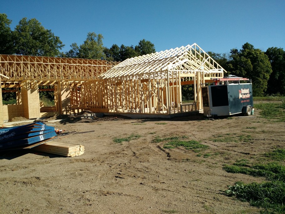 Каркасный дом в Америке