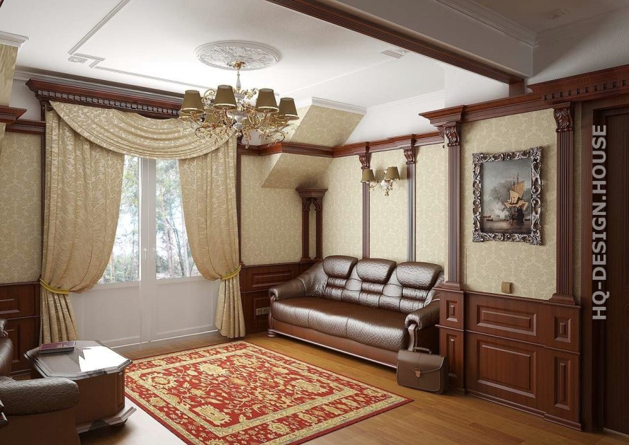 Обставить гостиную в частном доме