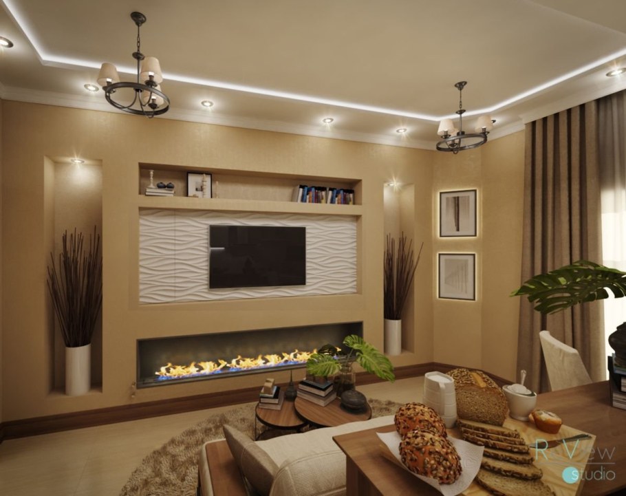 Гостиные в частном доме