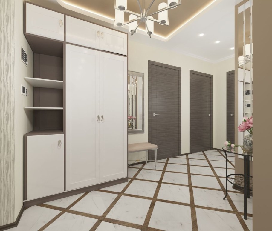 Прихожая в двухкомнатной квартире