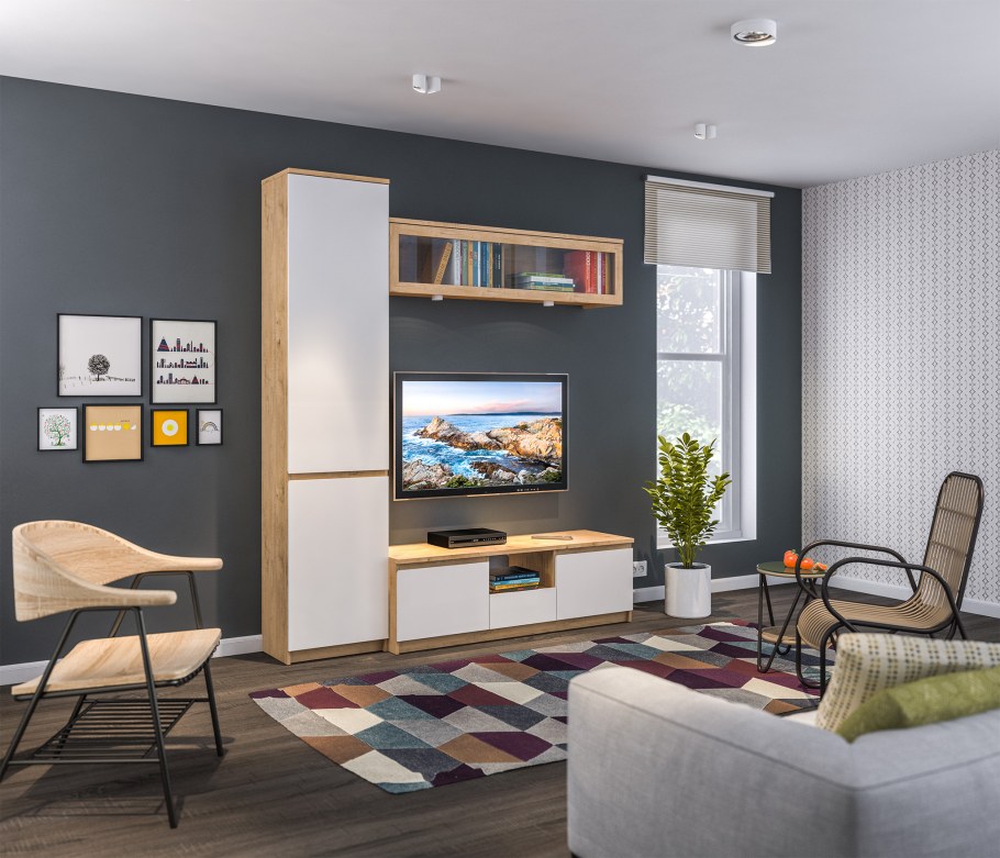 Шкаф-пенал Столплит Веста сб-2249