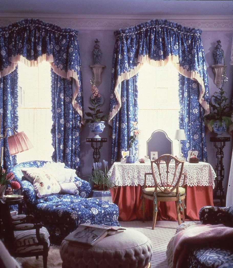 Шторы в дворцовом стиле