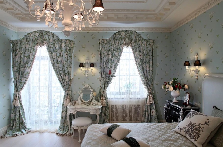 Шторы в классическом интерьере
