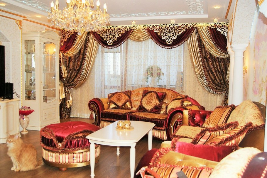 Гостиная Версаче Барокко