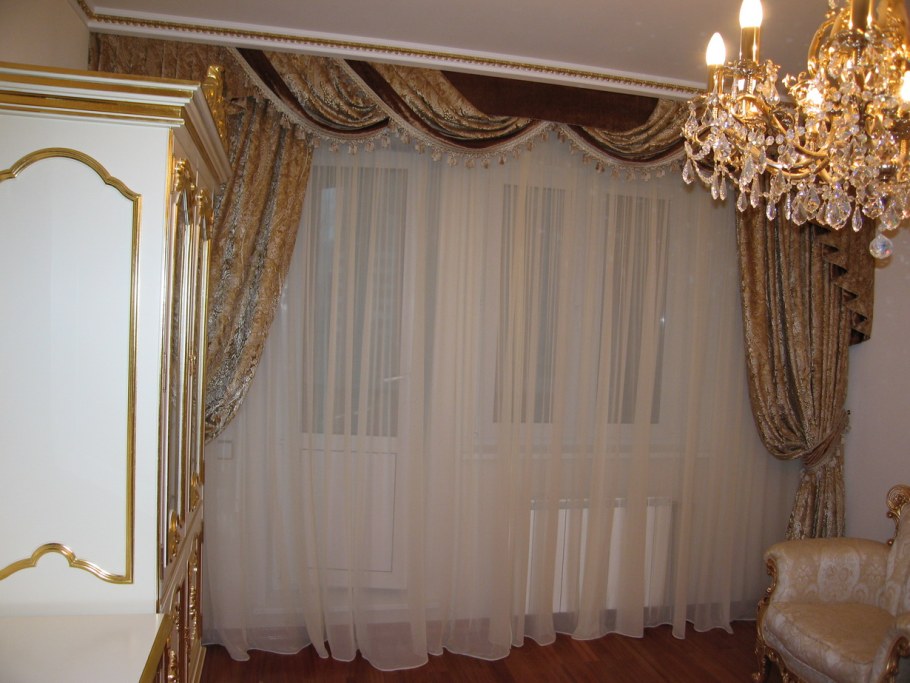 Шторы в стиле Барокко