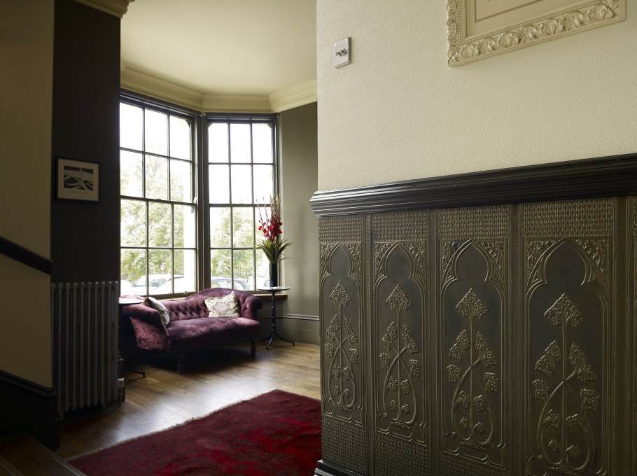 Lincrusta в интерьере