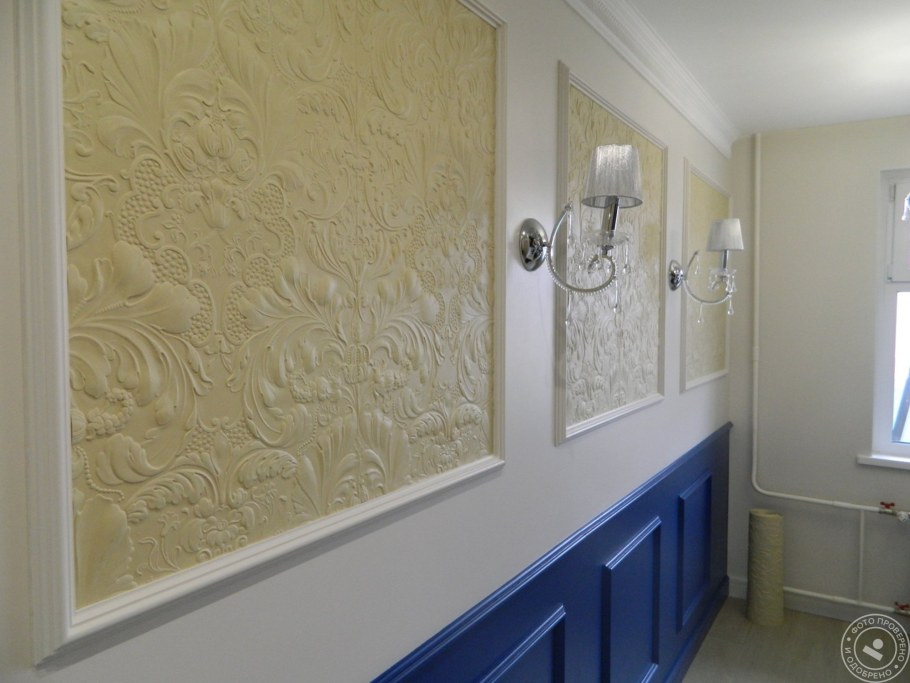 Линкруста в интерьере