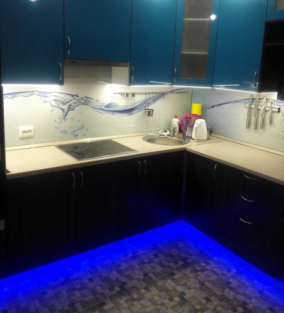 Светодиодная лента на кухню