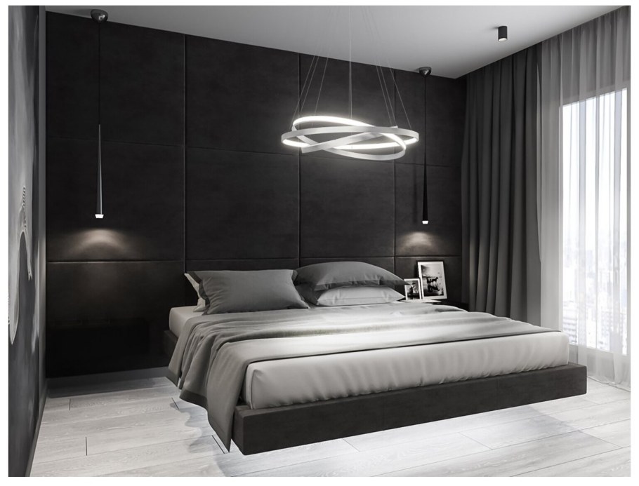 Стильные люстры для спальни