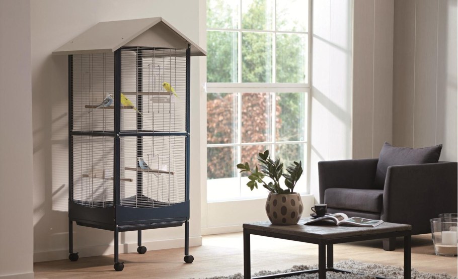 Интерьерная клетка для птиц