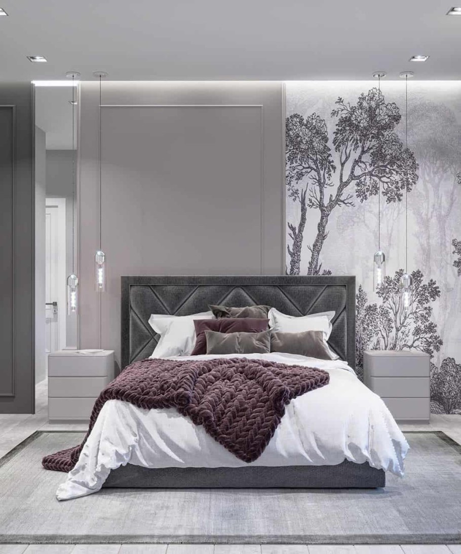 Стильная спальня в современном стиле