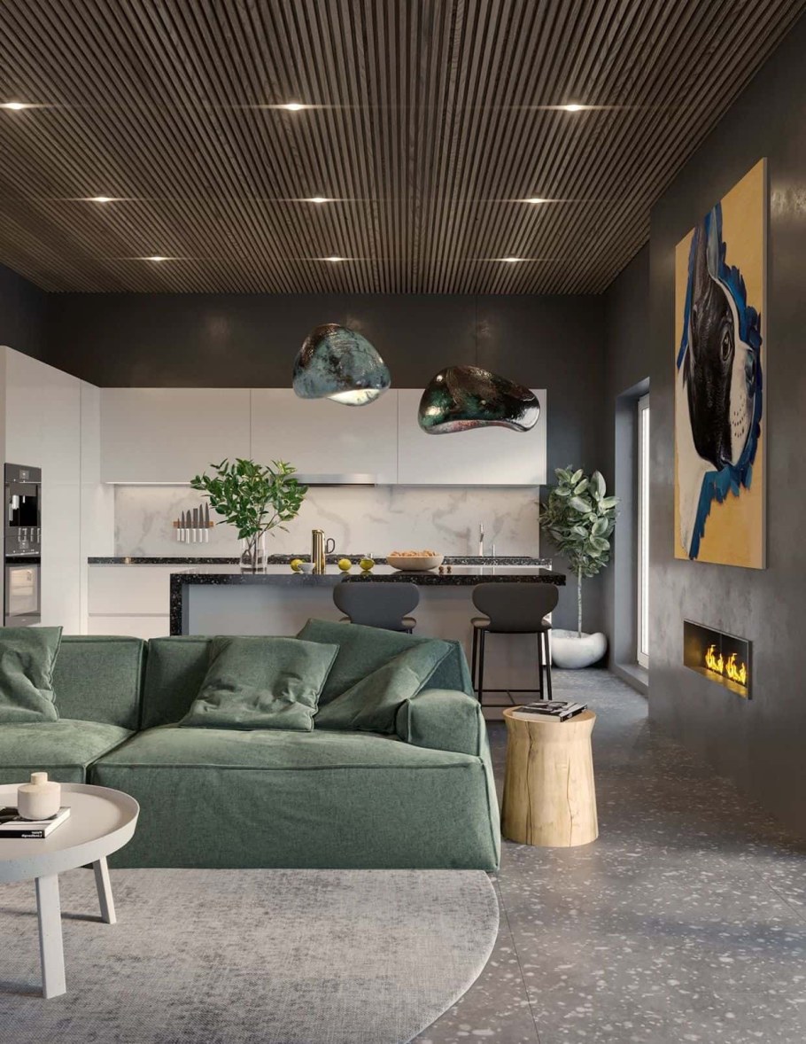 Стильный современный интерьер