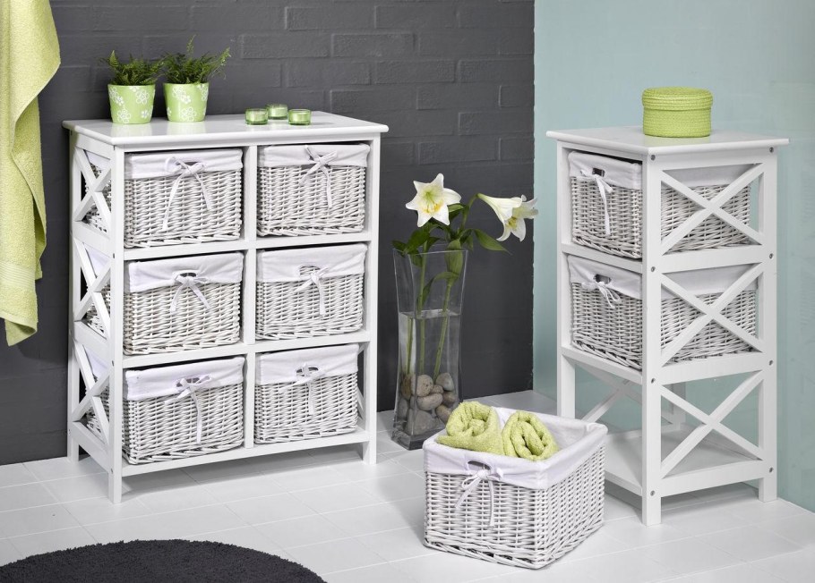 Комод плетеный