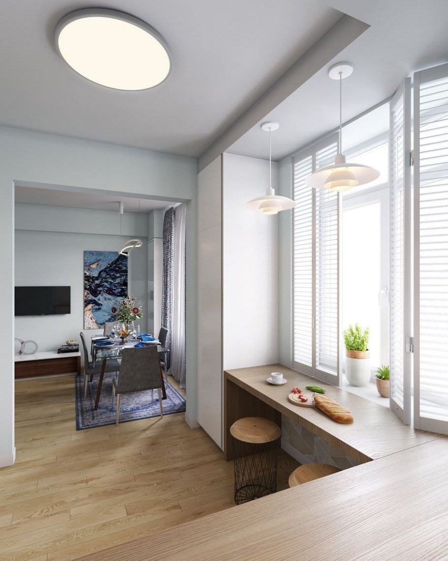 Интерьер трехкомнатной хрущевки