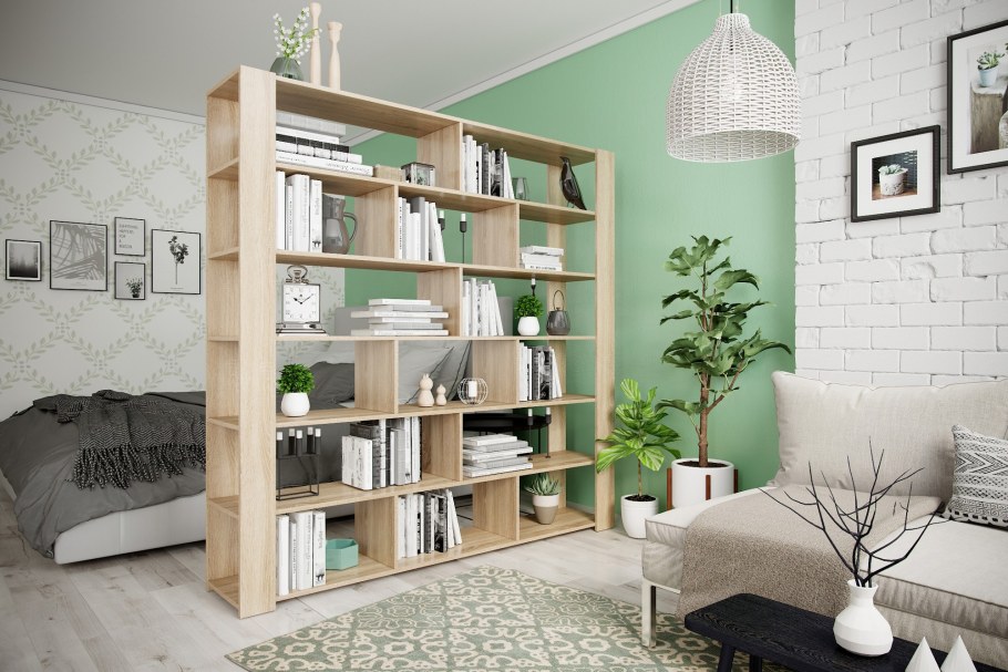 Стеллаж сплит-4 дуб сонома