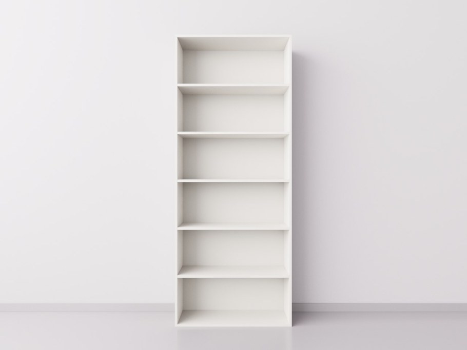 Книжный шкаф белый узкий икеа