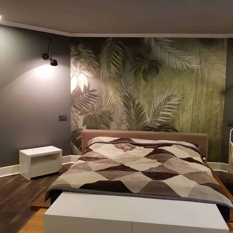 Современные фотообои для спальни