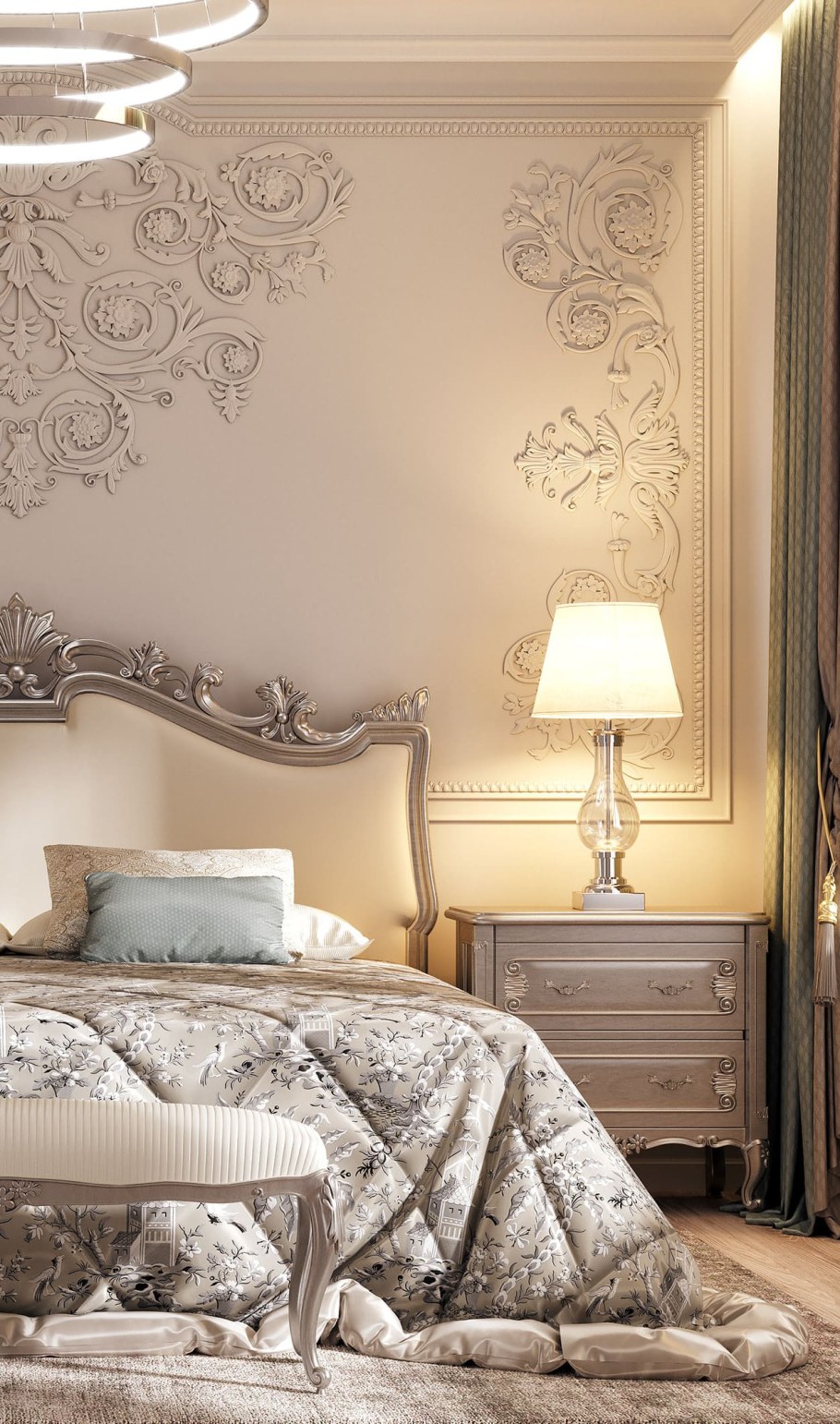 Модные дизайны спален 2024