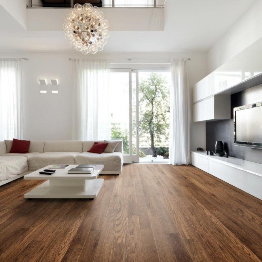 Паркетная доска Tarkett Румба дуб парковый браш 0,86 м2