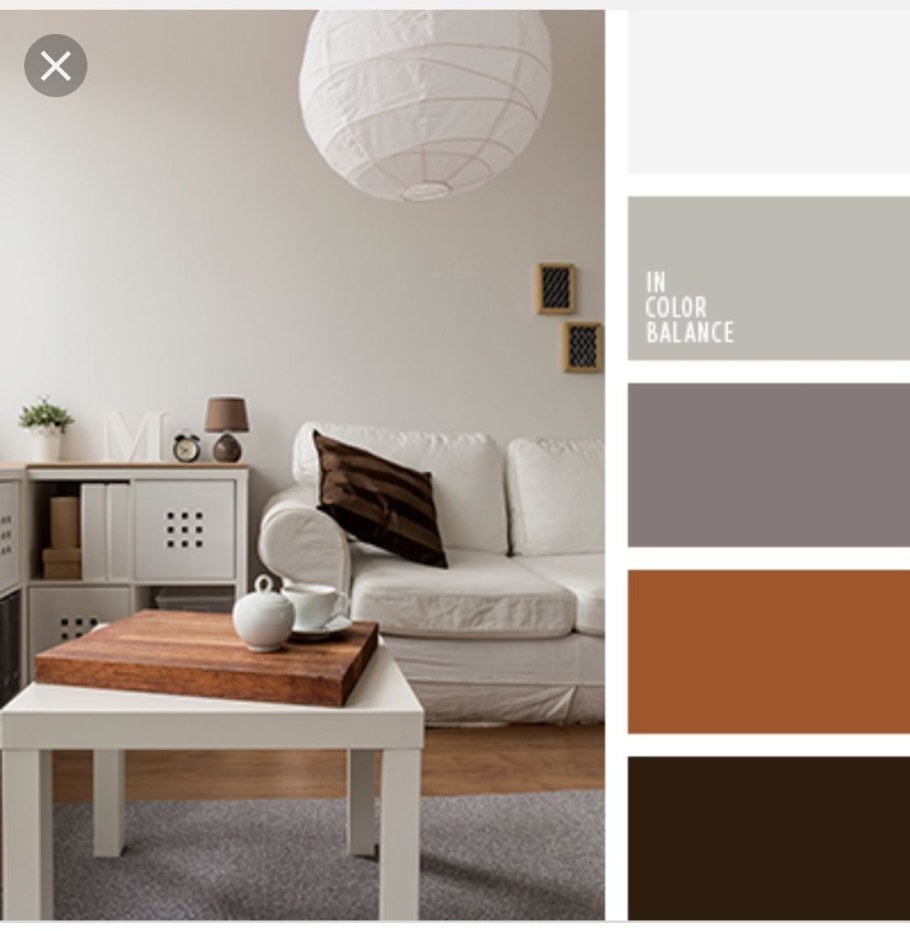 Сочетание цветов в интерьере