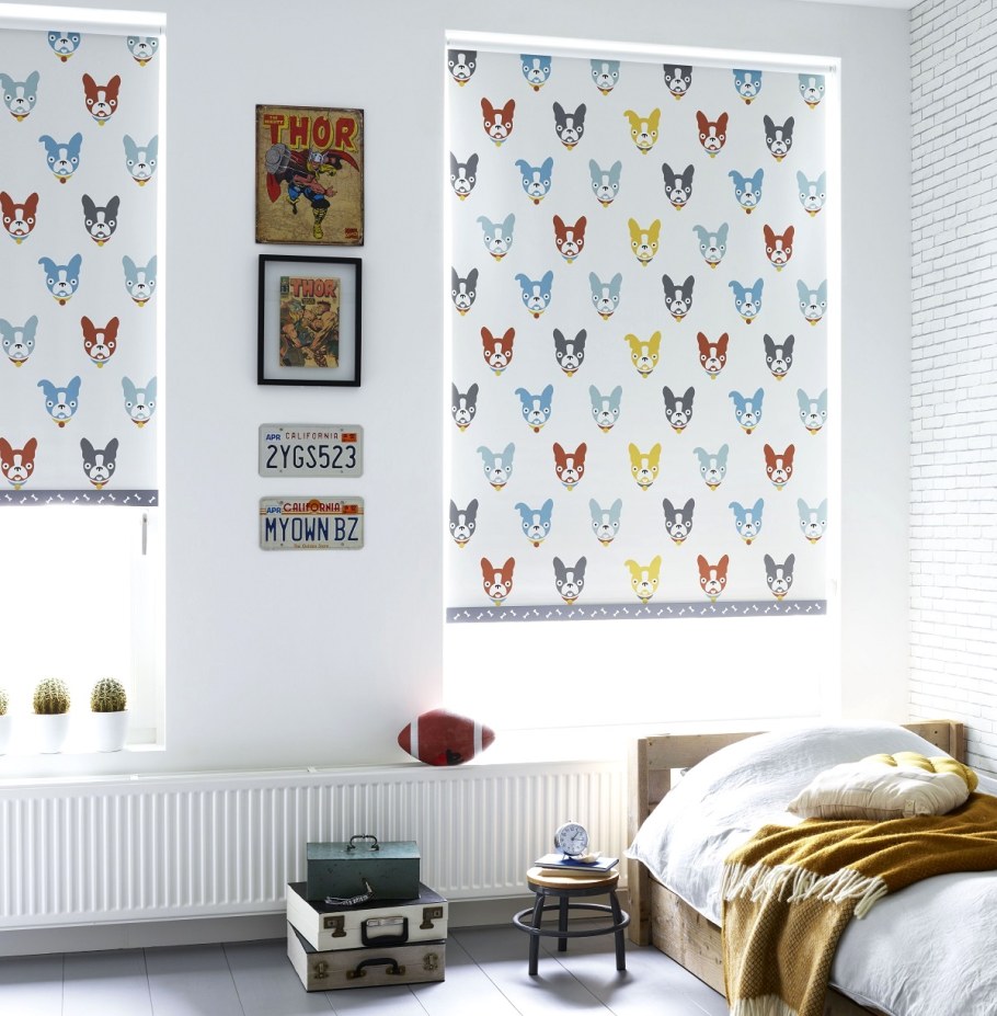 Рулонные шторы в Сканди стиле