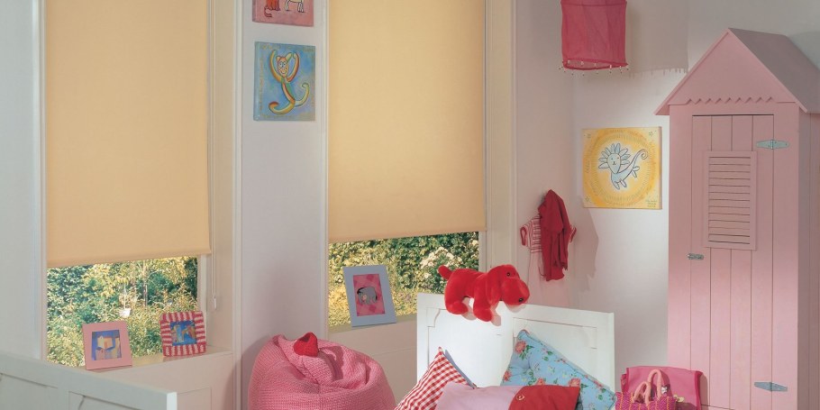 Рулонные шторы в детскую комнату