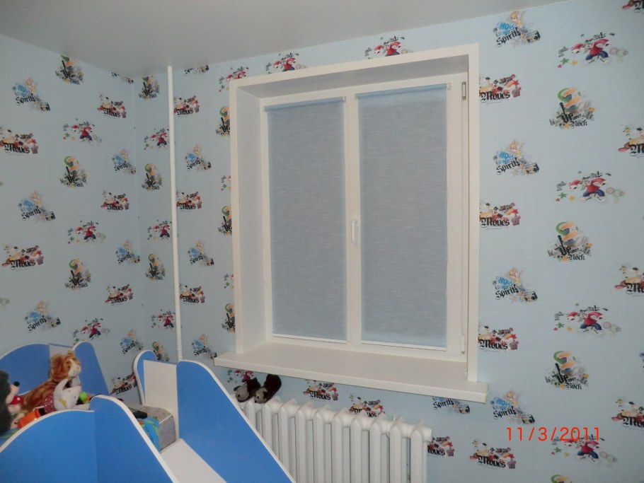 Жалюзи на пластиковые окна в детскую