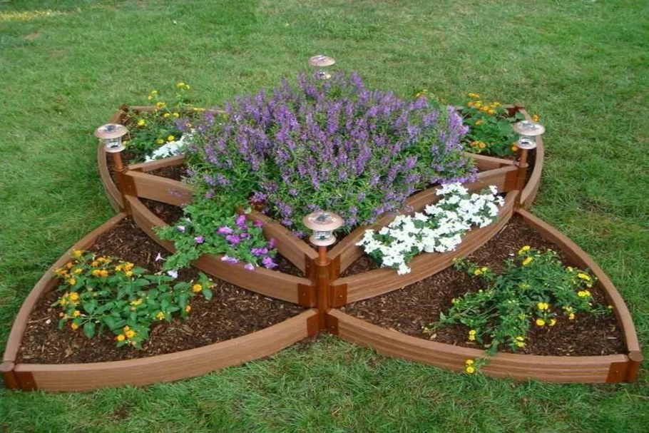 Цветник многоярусный Каскад