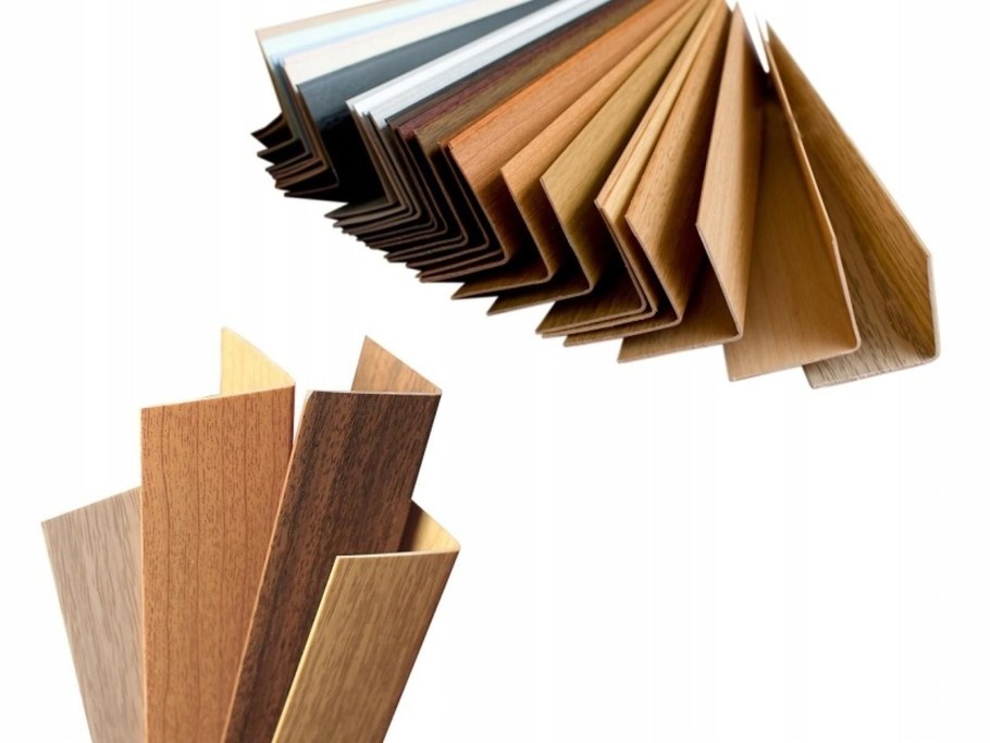 Угол ПВХ 40х40 коричневый