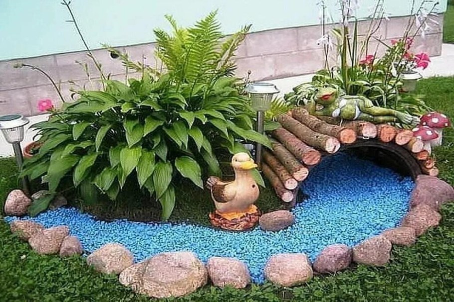 Декоративные украшения для сада