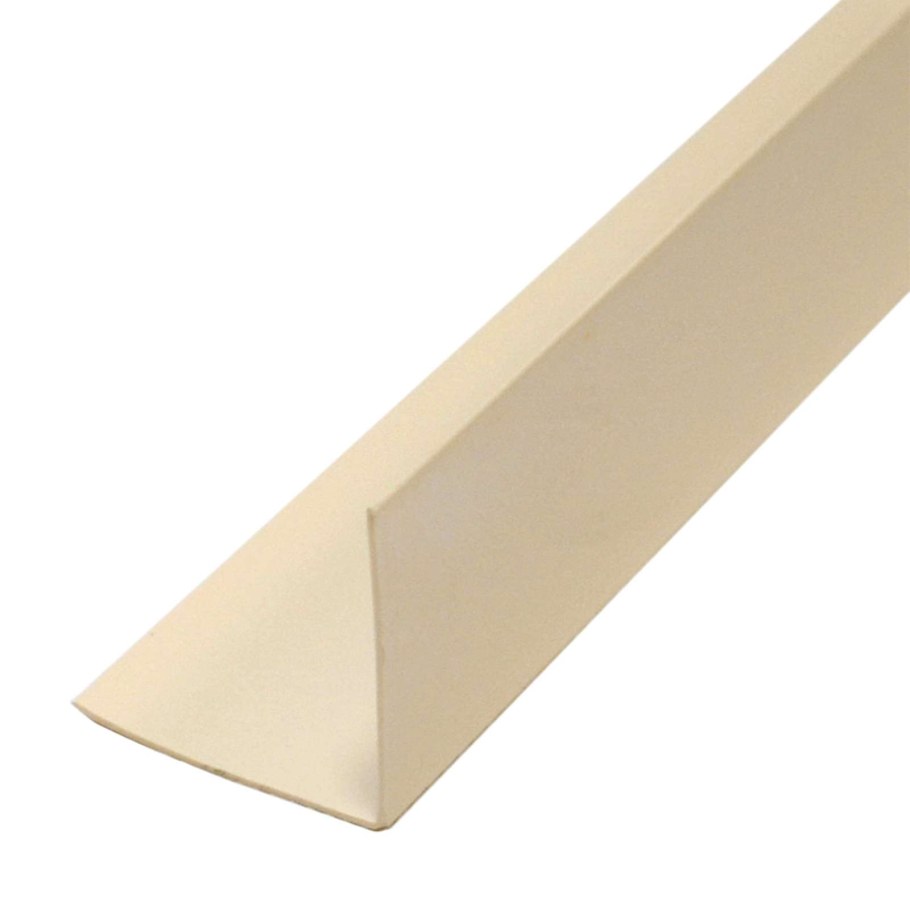 Уголок ПВХ 20*20 белый 2,7м