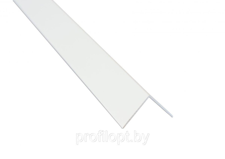 Угол ПВХ 30х30мм белый (3м)