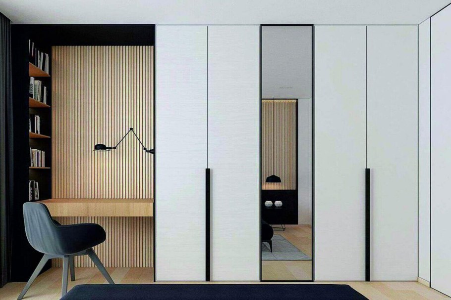 Современные встроенные шкафы