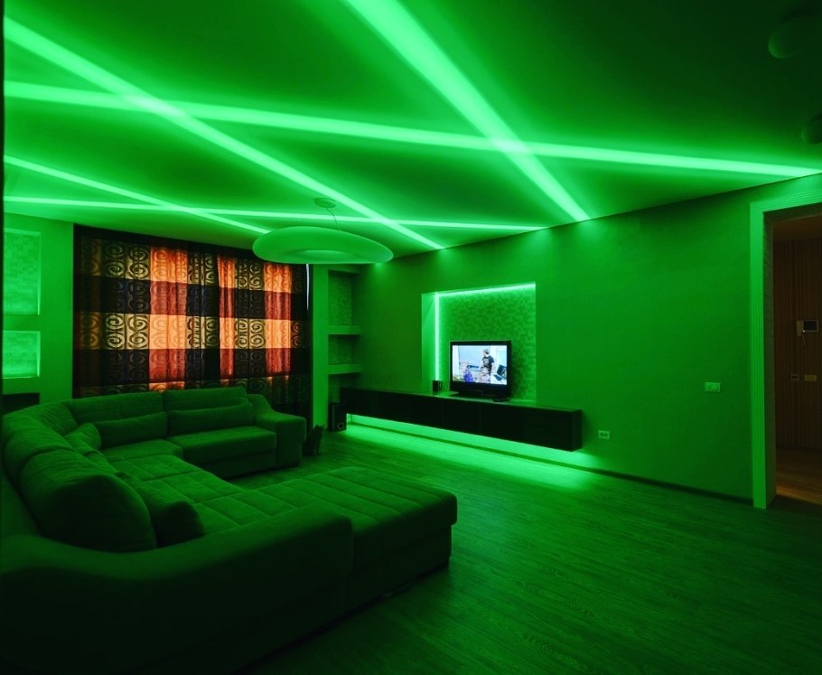 Светодиодная лента в интерьере